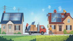 Impact of moving on rooftop  solar systems and community solar subscriptions