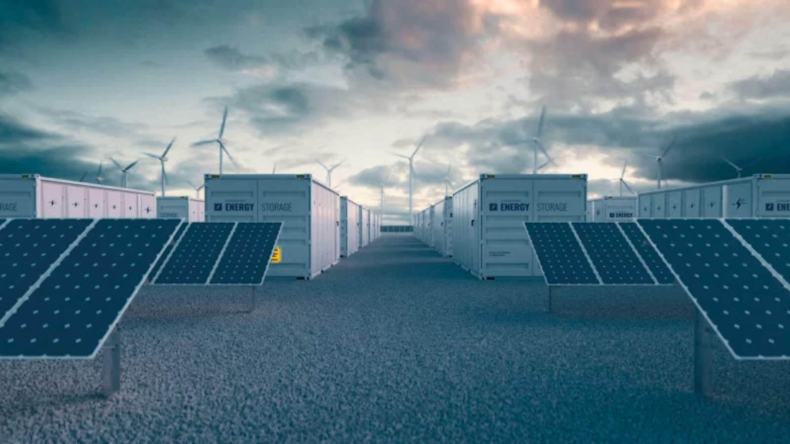 Image showing battery storage method